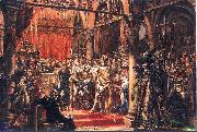 Jan Matejko Coronation of the First King of Poland china oil painting artist